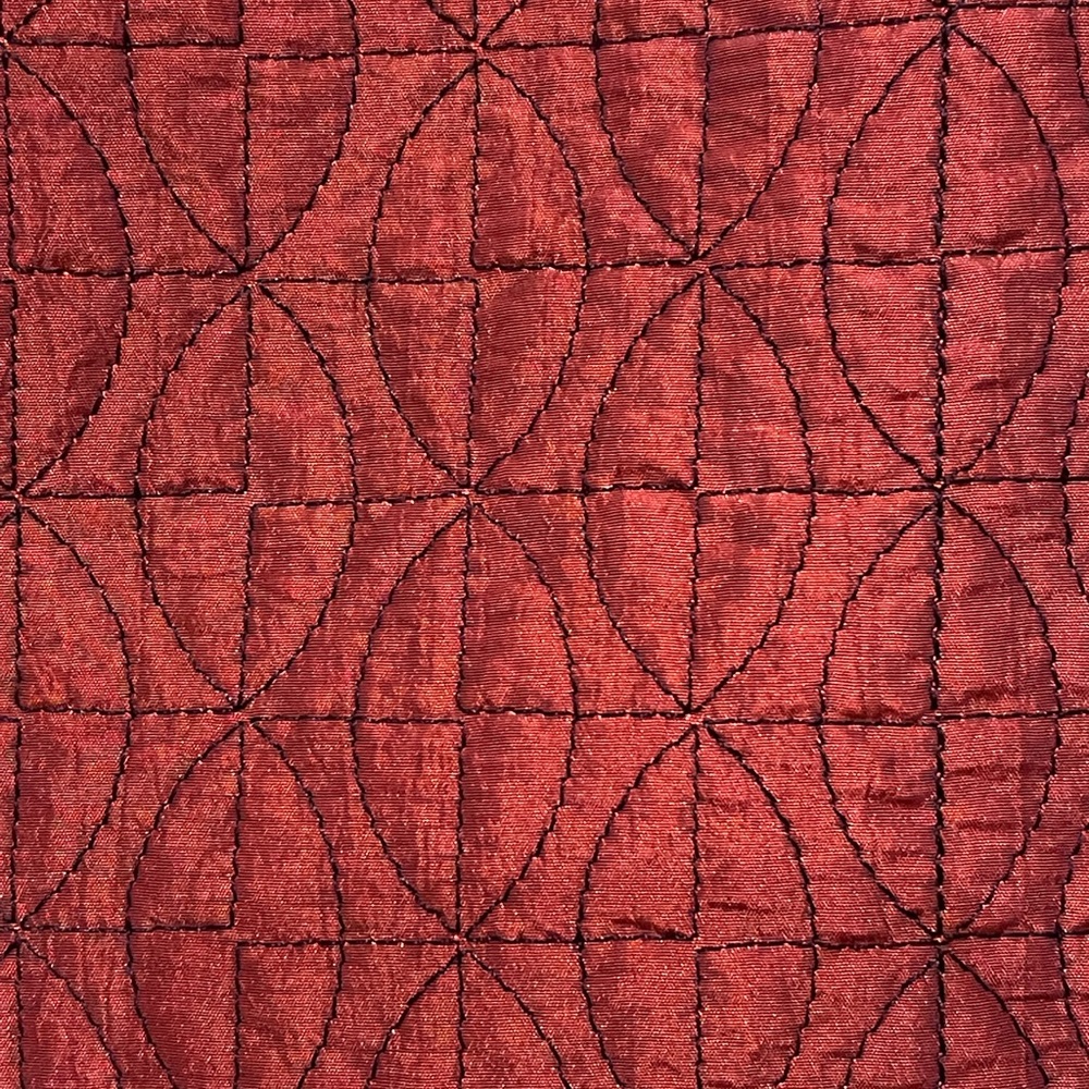 Bernardo Lightweight Quilted Jacket Burgundy 2x - image 6